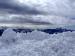 Wallpaper: Sneeuw op de Alpen